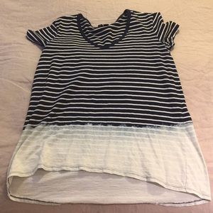 High low ombré T-shirt